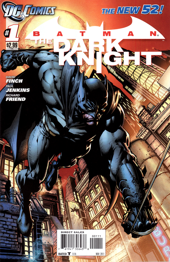DC Comics New 52 - Batman: The Dark Knight #1 written by Paul Jenkins and drawn by David Finch